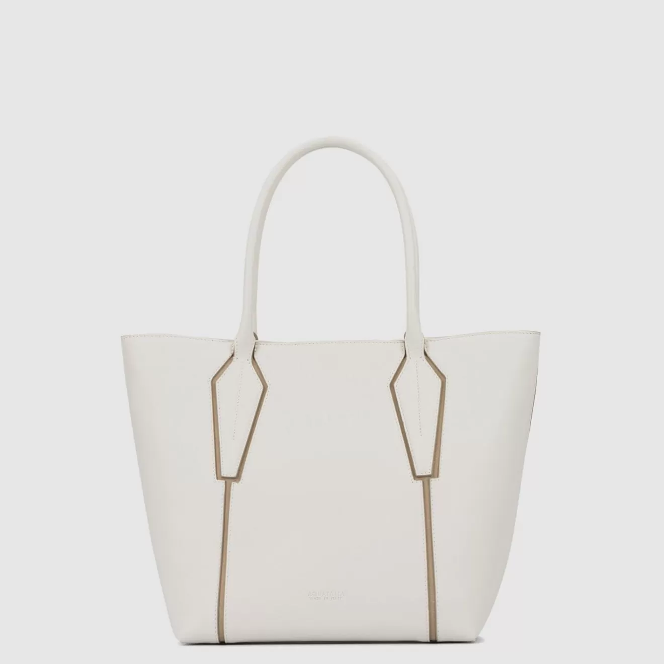 Women Aquatalia Handbags | Alessandria Tote Off White