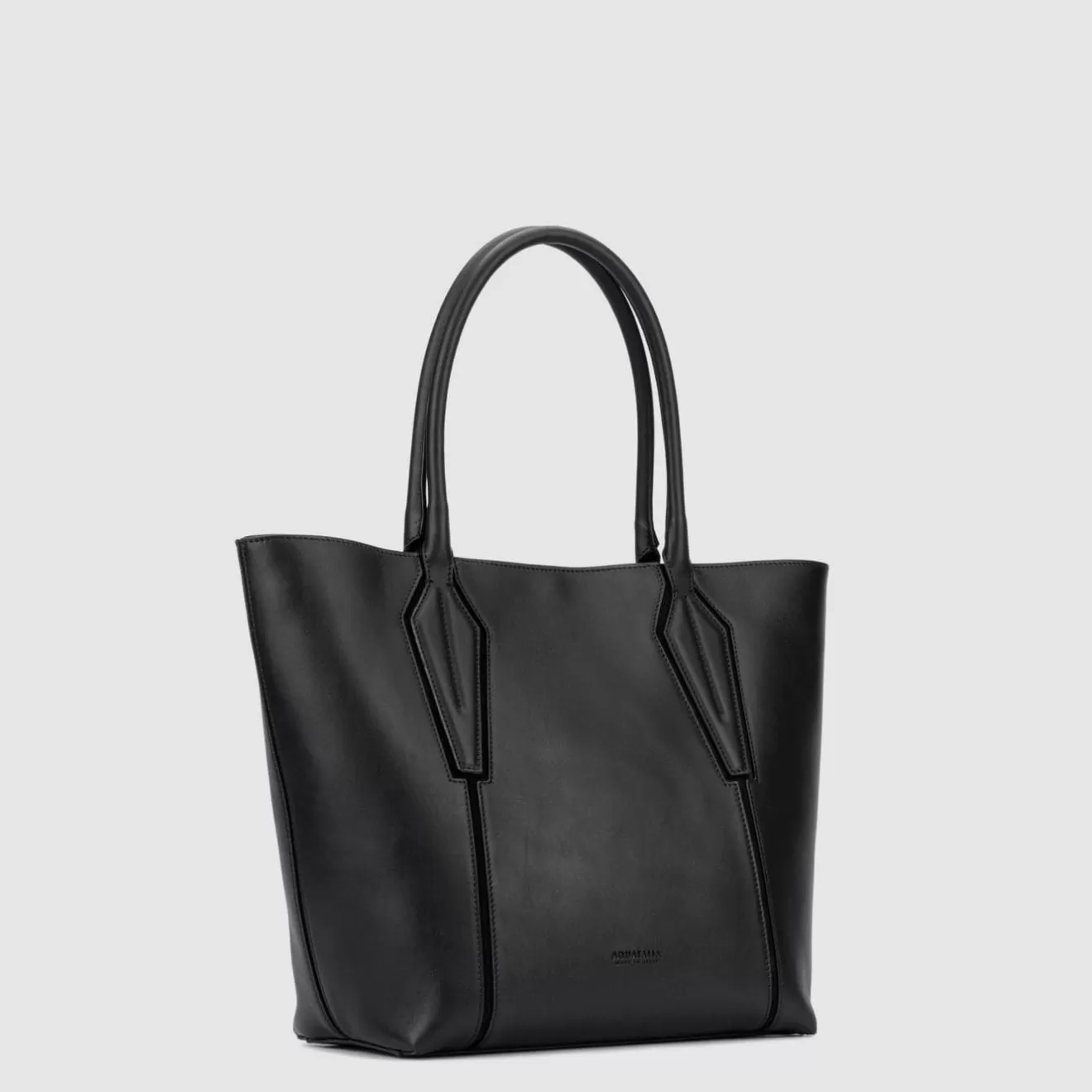 Women Aquatalia Handbags | Alessandria Tote Black