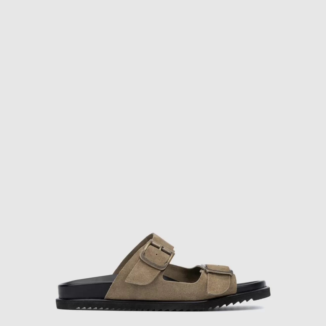 Men Aquatalia Sandals | Byron Lead Grey