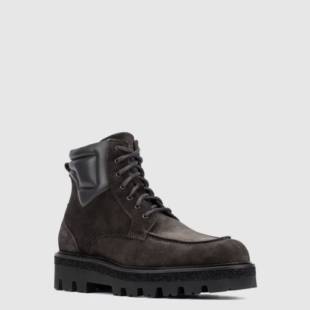 Men Aquatalia Boots | Fortino Smoke Brown