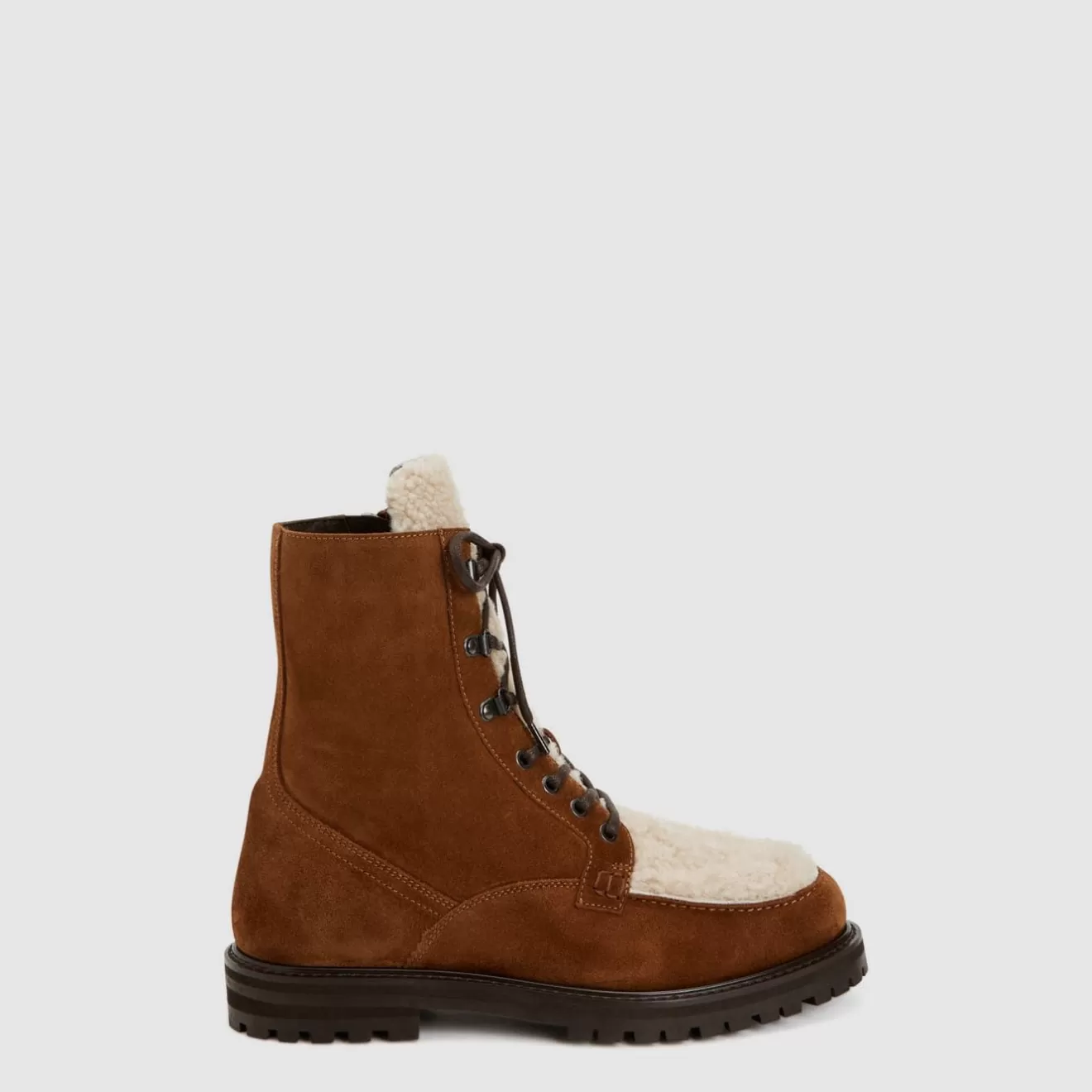 Men Aquatalia Boots | Isaac Walnut/Natural