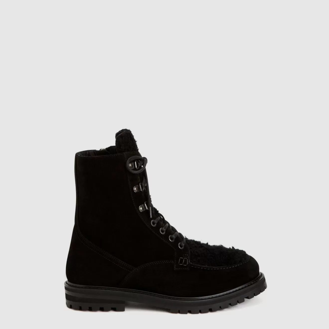 Men Aquatalia Boots | Isaac Black/Black