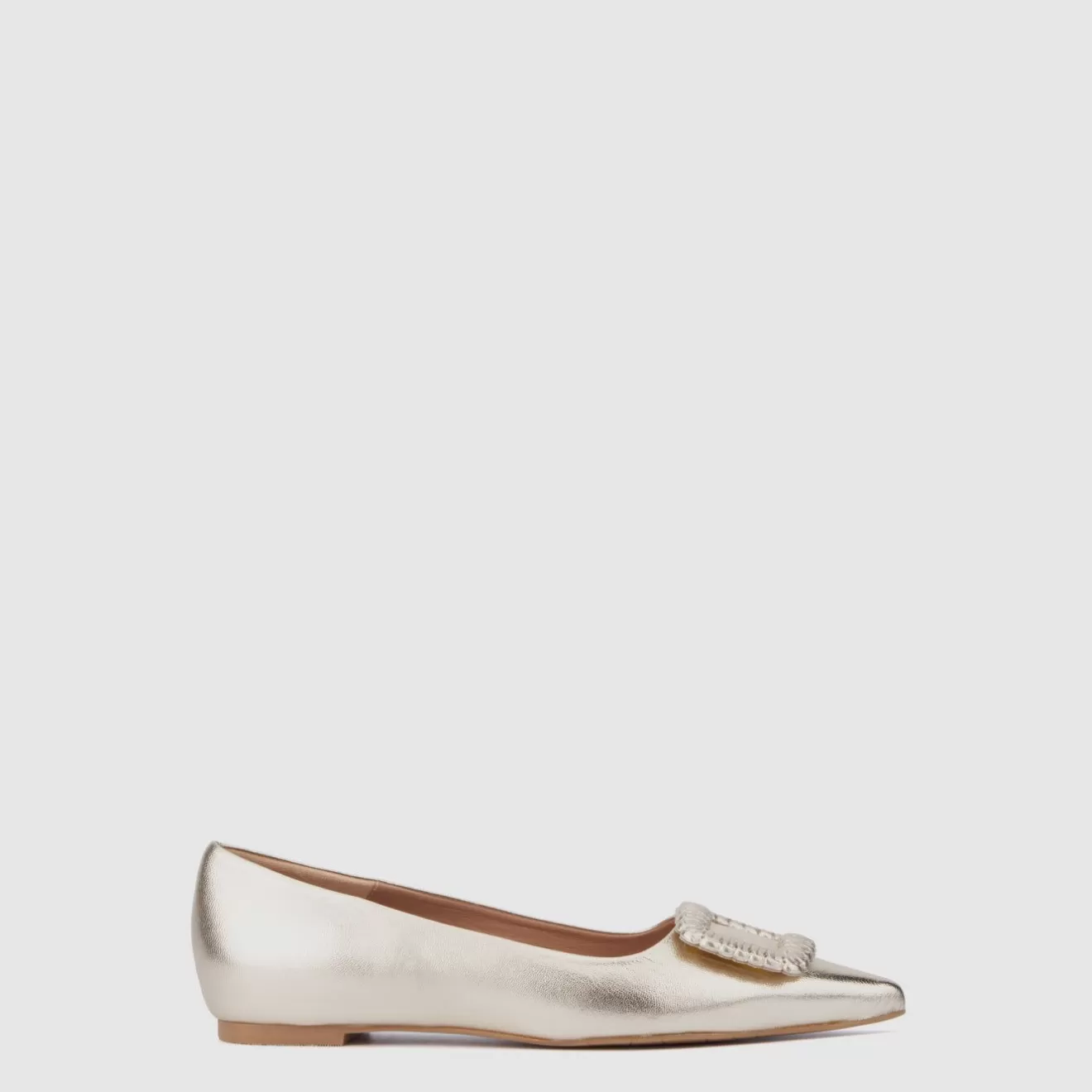 Women Aquatalia Flats | Jena Platino