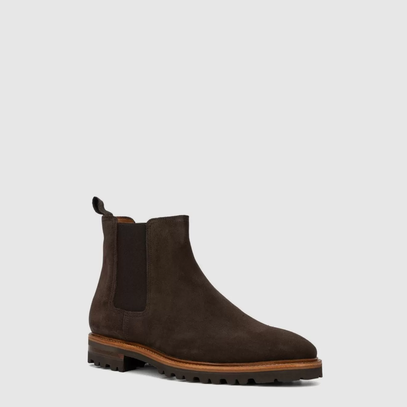 Men Aquatalia Boots | Leighton Dark Brown