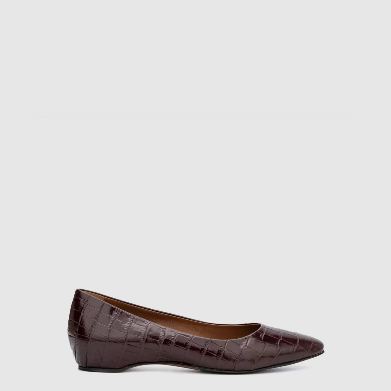 Women Aquatalia Flats | Marcella Deep Wine