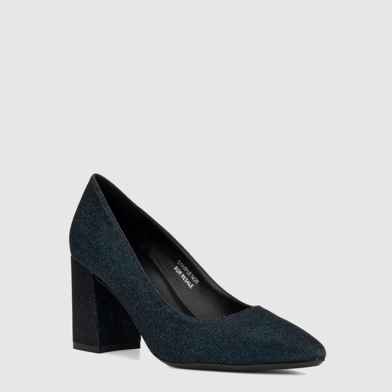 Women Aquatalia Heels | Peony Blue/Black