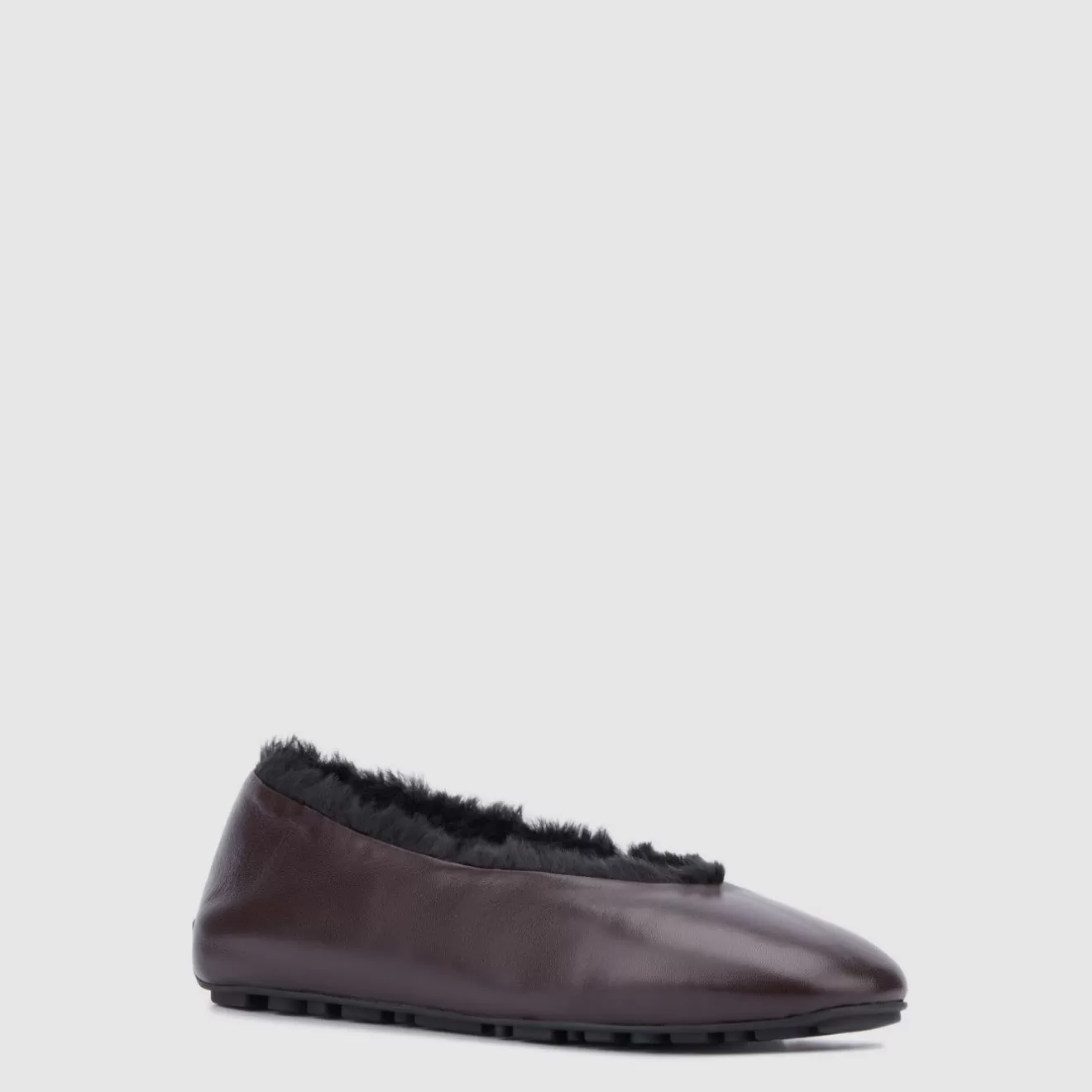 Women Aquatalia Flats | Qassidy Deep Wine/Black