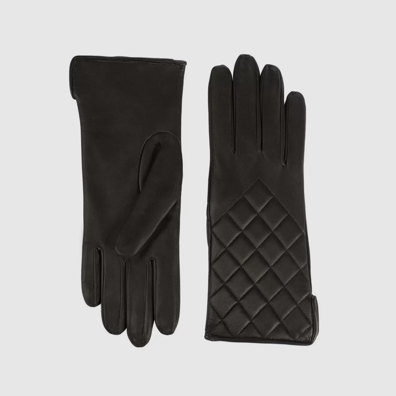 Women Aquatalia Gloves | Quilted Glove Espresso