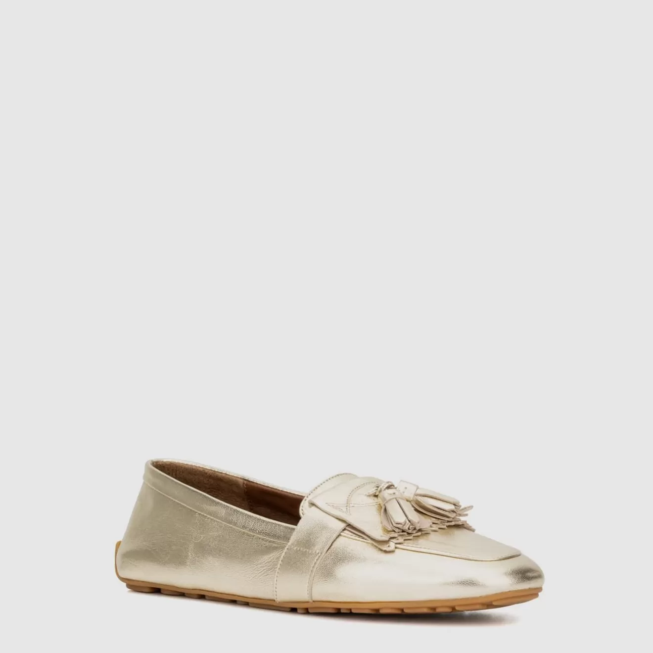 Women Aquatalia Flats | Quinna Platinum