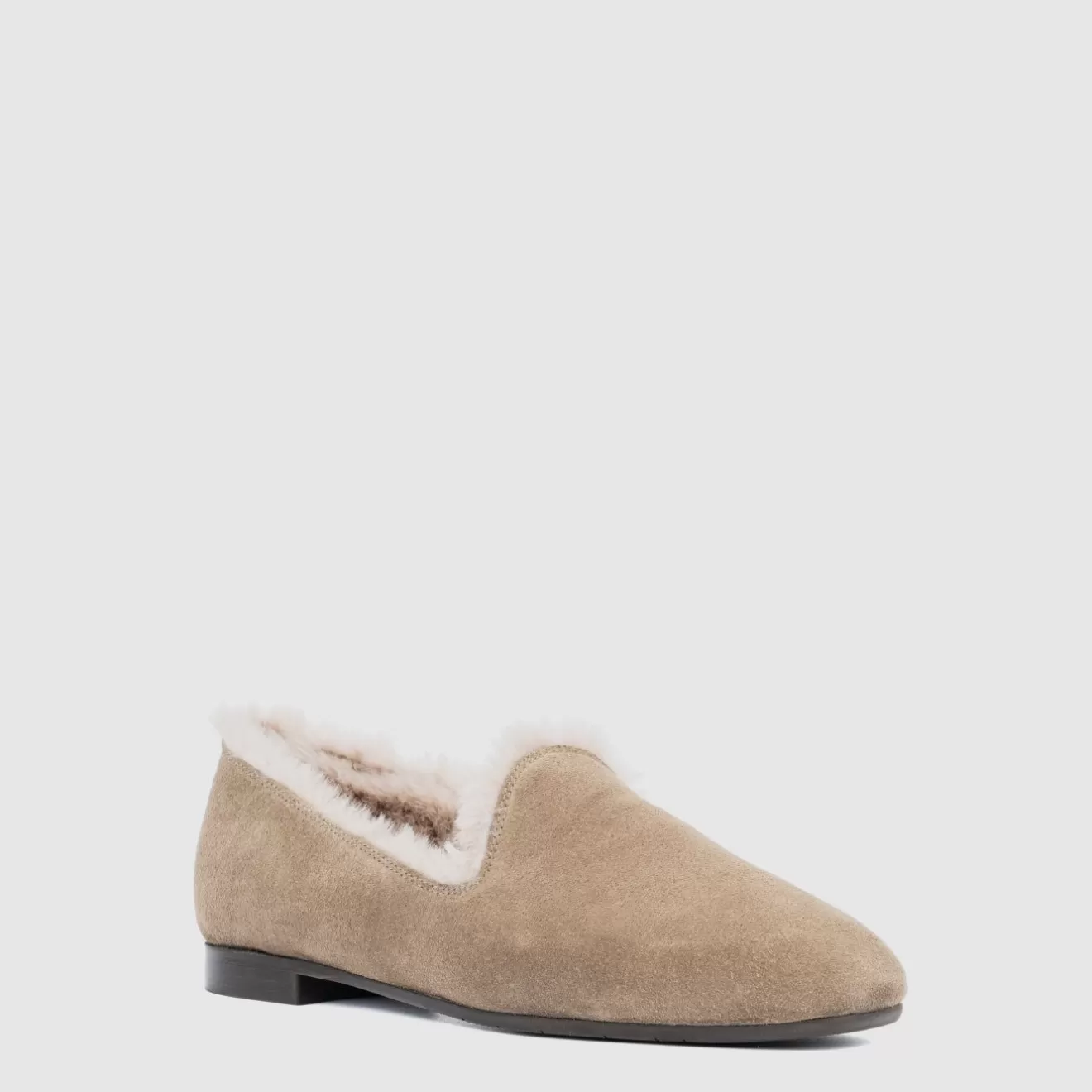 Women Aquatalia Flats | Romie Light Taupe