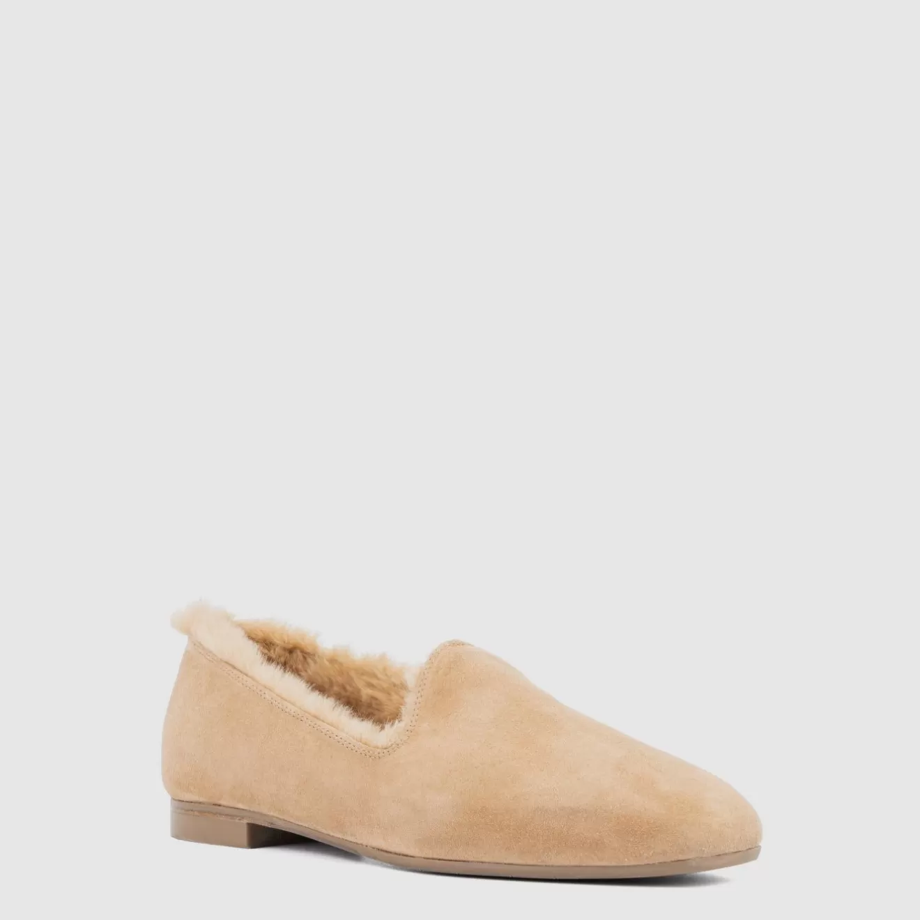 Women Aquatalia Flats | Romie Whiskey/Sand