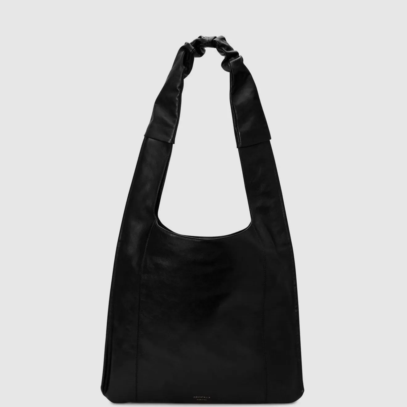 Women Aquatalia Handbags | Roxanna Hobo Black