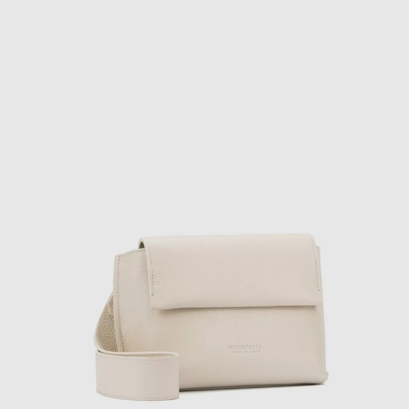 Women Aquatalia Handbags | Soho Crossbody Cream